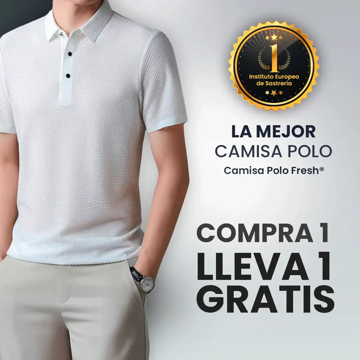 Camisa Polo Fresh® (Compra 1, Lleva 1 Gratis)