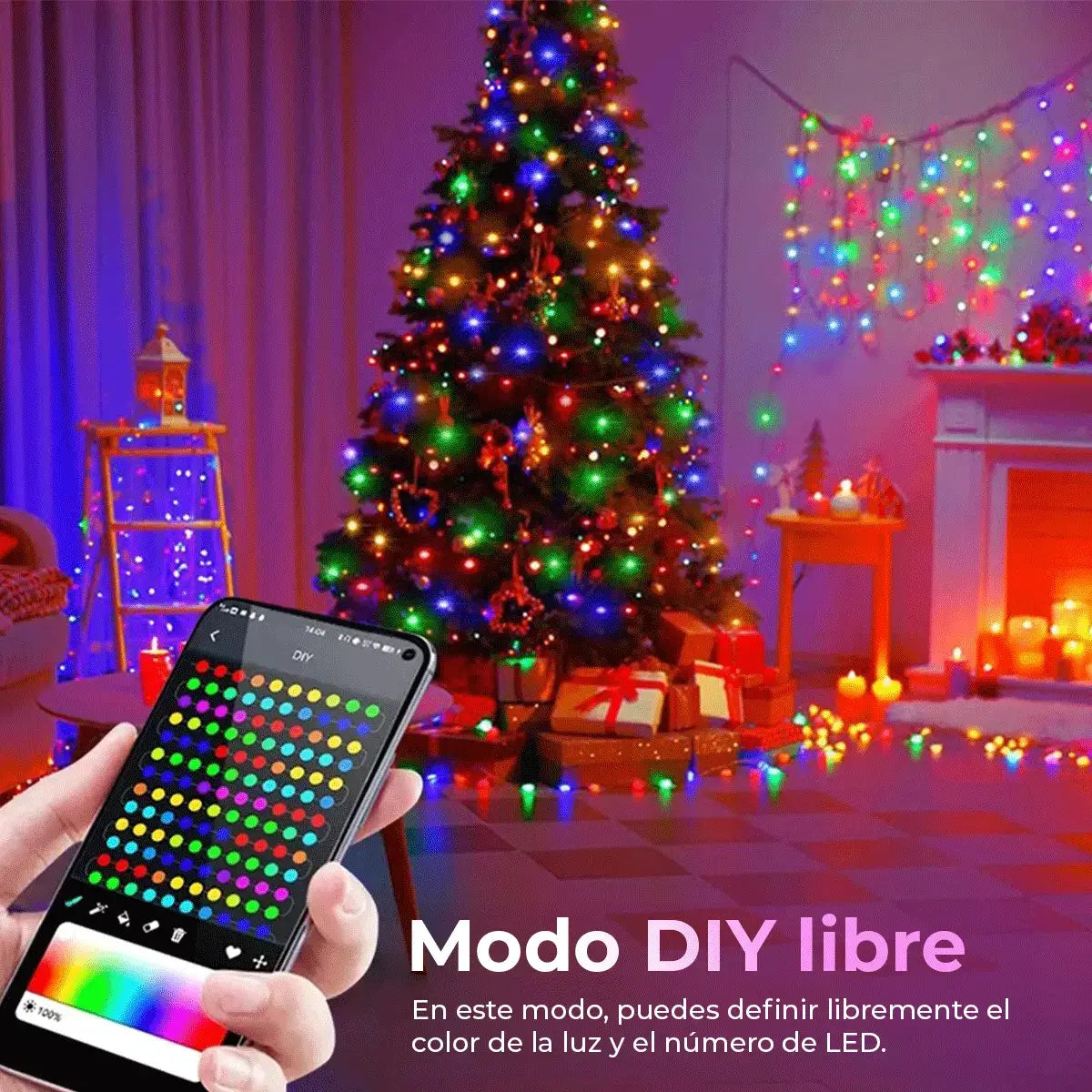 Guirnalda LED Smart Noëled™ (+ Estrella de Navidad Regalo)