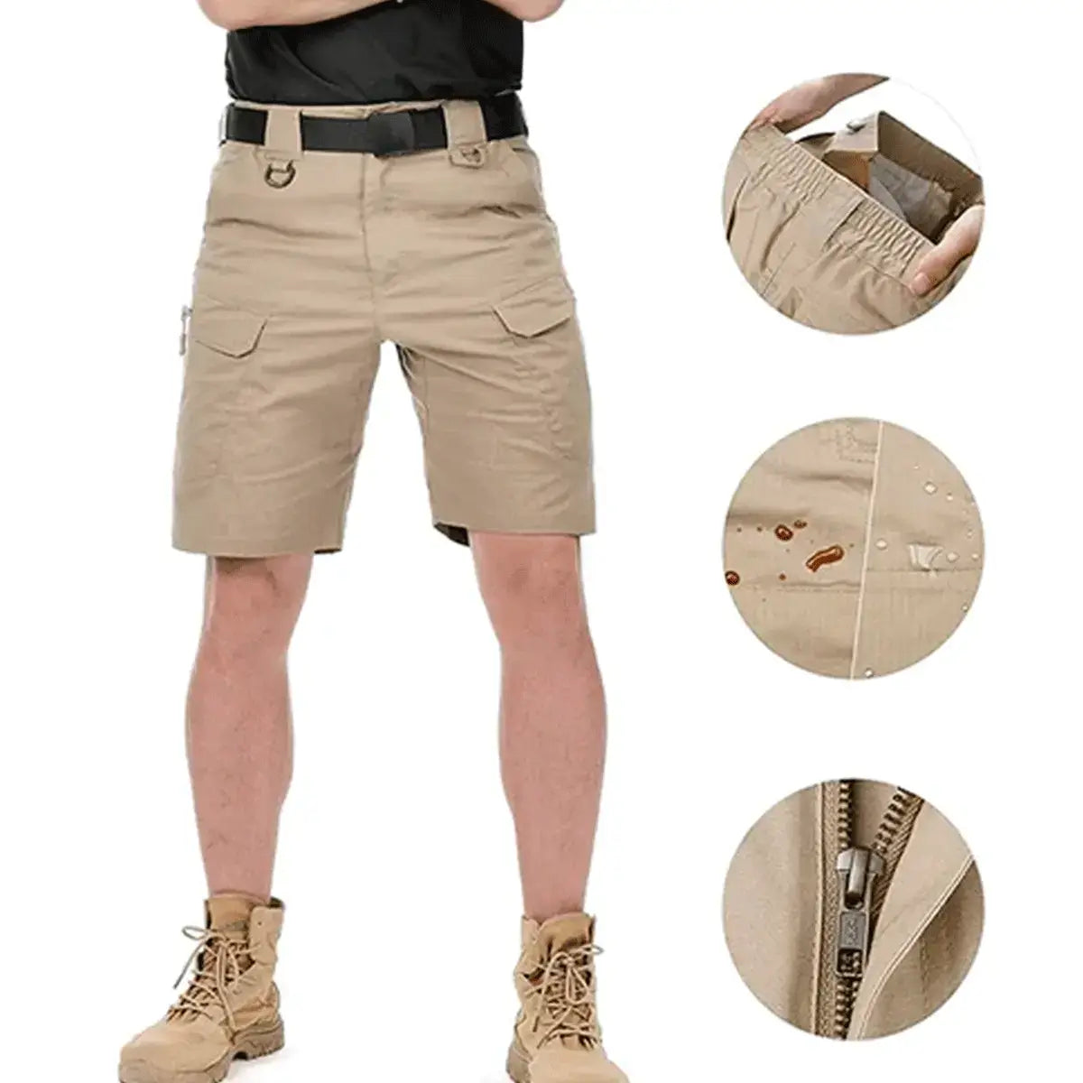 Pantalón Corto Táctico Militar para Hombres Shield® (+ Cinturón Táctico Gratis)