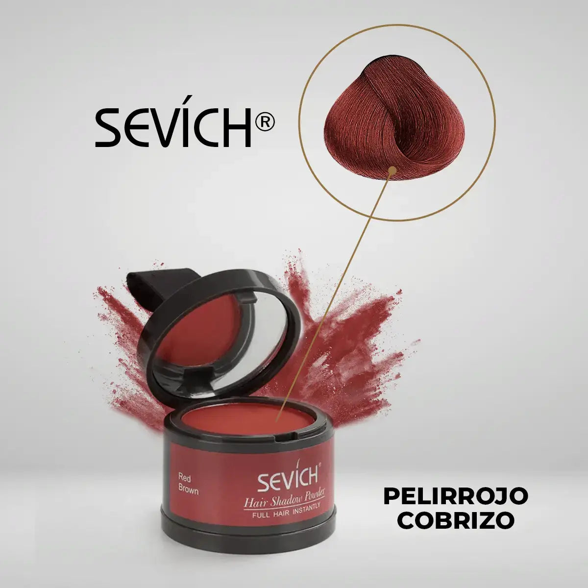 Sombra Capilar Sevích® - Decile Adiós a las Canas al Instante (Compra 1 y llévate 2)